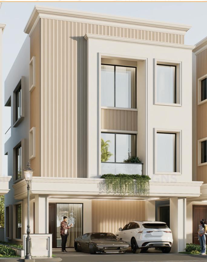 2925 SFT West Facing Elevation