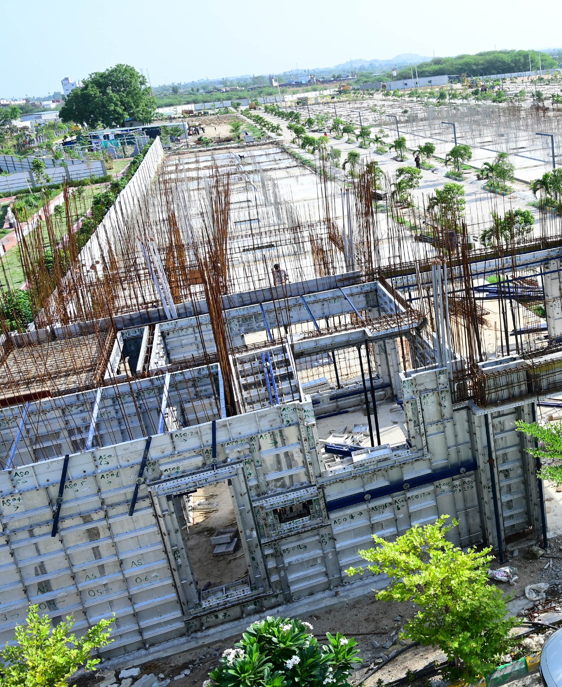 Villa Elevations & Infrastructure